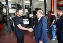 BTSO Başkan Adayı Matlı, nakliyeciler ve OTOSANSİT esnafıyla bir araya geldi