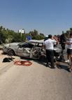Otomobiller çarpıştı: 2 yaralı