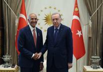 Cumhurbaşkanı Erdoğan, ABD'nin Ankara Büyükelçisi Barrack'ı kabul etti
