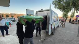 Taziye ziyareti dönüşü kazada ölen çift ile 2 çocuğu toprağa verildi