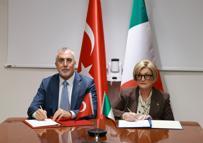 Çalışma ve Sosyal Güvenlik Bakanlığı ile İtalya Çalışma ve Sosyal Politikalar Bakanlığı arasında işbirliği mutabakatı