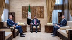 Suriye Cumhurbaşkanı Şara, Bakan Fidan'ı kabul etti