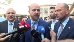 Bilal Erdoğan: Herkesin elini, taşın altına koyması lazım