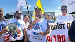 TIR şoförlerinden Schengen vizesi ve özlük hakları açıklaması