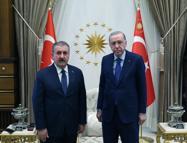 Cumhurbaşkanı Erdoğan, BBP Genel Başkanı Destici'yi kabul etti