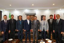 Başkan Genç'ten İran ve Rusya başkonsoloslarına ziyaret