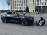 Anahtarı üzerinde unutulan otomobili çalan 4 çocuk yakalandı