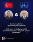 Genelkurmay Başkanı Bayraktaroğlu, NATO Askeri Komite Başkanı ile görüştü
