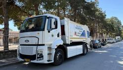 İnegöl’de elektrikli çöp kamyonu test edildi