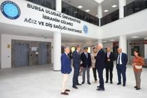 BUÜ Ağız ve Diş Sağlığı Hastanesi inşaatında çalışmalar sürüyor