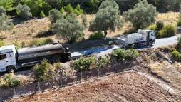 Menteşe'de iki mahalleyi bağlayan yeni yol tamamlandı