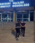 Kayseri’de silah ticaretine 1 gözaltı