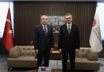 İletişim Başkanı Duran, FAO Genel Direktörlüğüne aday gösterilen Mehdi Eker ile bir araya geldi