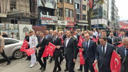 Zonguldak'ta Gaziler Günü yürüyüşü