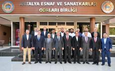 Vali Şahin'den AESOB'a Ahilik ve tebrik ziyareti
