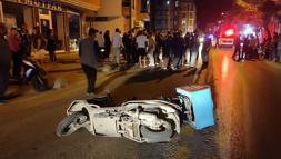 Edirne’de motosiklet yayaya çarptı; 1’i ağır, 2 yaralı