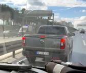 Beylikdüzü’nde hasta taşıyan ambulansa yol vermeyen sürücüye 46 bin lira ceza