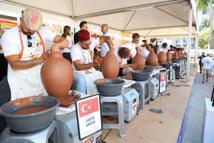 Uluslararası Menemen Çömlek Festivali'nde dünyanın dört bir yanından ustalar yarıştı