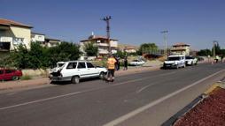 Kayseri’de TIR ile otomobil çarpıştı: 2 yaralı