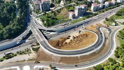 Samsun’da Kenan Şara kavşağı düzenlemesi Atatürk bulvarını rahatlattı