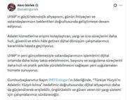 Bakan Gürlek: UYAP'ın yeni güncellemesiyle yeni uygulamaları hizmete sunuyoruz