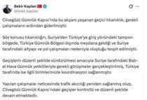 Cilvegözü Gümrük Kapısı’nda yaşanan geçici tıkanıklık giderildi