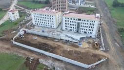 Canik Fen Lisesi yapım çalışmalarında sona gelindi
