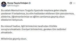 Cumhurbaşkanı Erdoğan'dan Manisa'daki olaya ilişkin açıklama