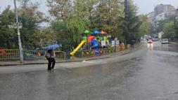 Zonguldak’ta yağmur etkili oldu
