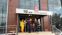112 Acil Çağrı Merkezi’nde yangın tatbikatı