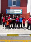 Dünya şampiyonu sporcular öğrencilerle buluştu
