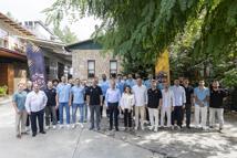 Başkan Seçer, MSK erkek basketbol takımı ile bir araya geldi