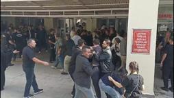 Cinayet davasında karar duruşması sonrası taraflar arasında kavga