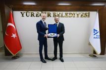 Başkan Vekili Tarık Özünal, ABD Adana Konsolosu Mehler’i ağırladı