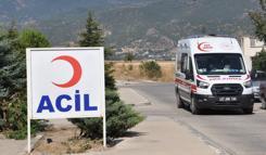 Gaziantep'te devrilen otomobilin sürücüsü yaralandı