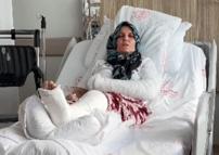 Kavgada 3 çocuk annesinin kolu ve bacağı kırıldı