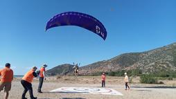 Anamur'da yamaç paraşütü şampiyonası ve milli takım seçmeleri