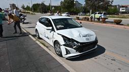 Kırıkkale'de ehliyet sınavında kaza: 4 yaralı