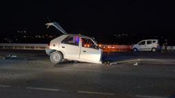 Malatya'da 3 aracın karıştığı kaza; 1'i ağır 4 yaralı