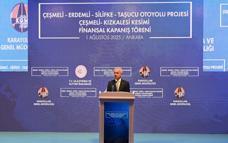 Bakan Uraloğlu: Çeşmeli-Erdemli-Silifke-Taşucu Otoyolu'nda seyahat süresini 18 dakikaya düşüreceğiz