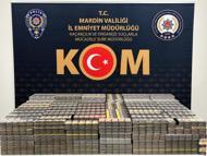 Mardin’de 5 bin paket kaçak sigara ele geçirildi;  gözaltı