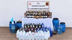 Sakarya'da sahte içki operasyonu