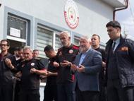 Çorum Belediye Başkanı Aşgın İtfaiye Müdürlüğünü ziyaret etti