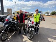Düzce'den motosikletle umreye giden 2 kişi, Suriye'ye geçti