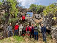 Doğaseverlerden 12 kilometrelik yürüyüş
