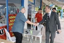 Başkan Vekili Özünal’dan esnaf ziyareti