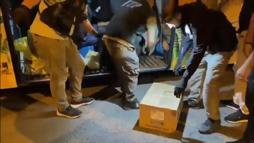 Yolcu otobüsünde 39 kilo 700 gram skunk ele geçirildi;1 gözaltı