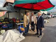 Başkan Büyükkılıç’tan yöresel ürünler satış merkezine ziyaret