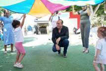 Başkan Kotan, Bebek Parkı’nda çocuklarla buluştu
