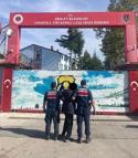Aranan hükümlüyü jandarma yakaladı